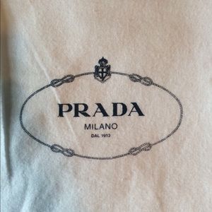 Authentic Prada Dust Bag